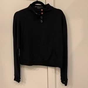 Beyond Yoga Snap Down Raglan Sweater